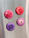 Set of 4 Flower Magnets