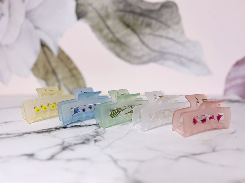 PREORDER - Pastel Floral Claw Clips - Shipping by end of Feb