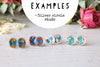 Design Your Own Circle Studs